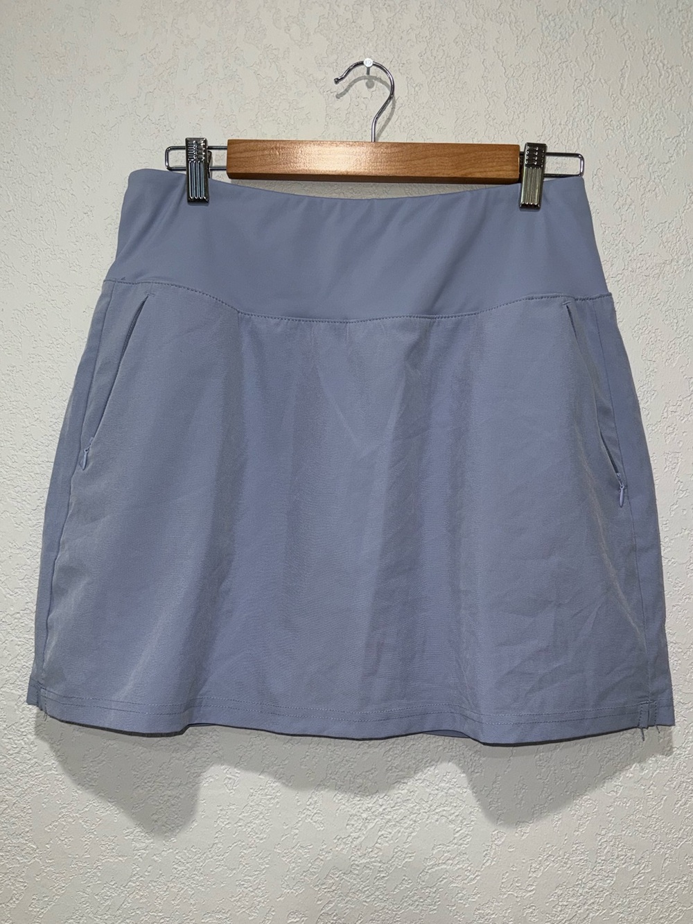 Light Blue Active Skort with Side Pockets